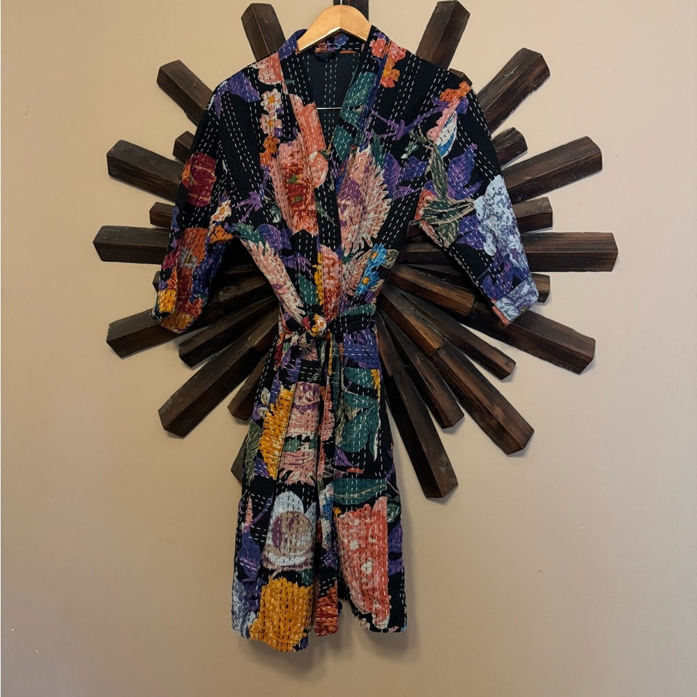 Pretty kantha robe